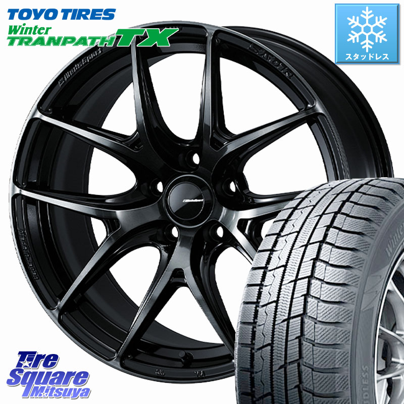 TOYO WINTERTRANPATH TX 2025年製 在庫● セール★ ウィンター トランパス 4本単位での販売 スタッドレス ミツヤ 215/50R17 WEDS WedsSport SA-01R ホイール 17インチ ウェッズ スポーツ 17 X 7.0J +48 5穴 114.3 プリウスアルファ リーフ FL系シビック MAZDA3 レヴォー 101,118円