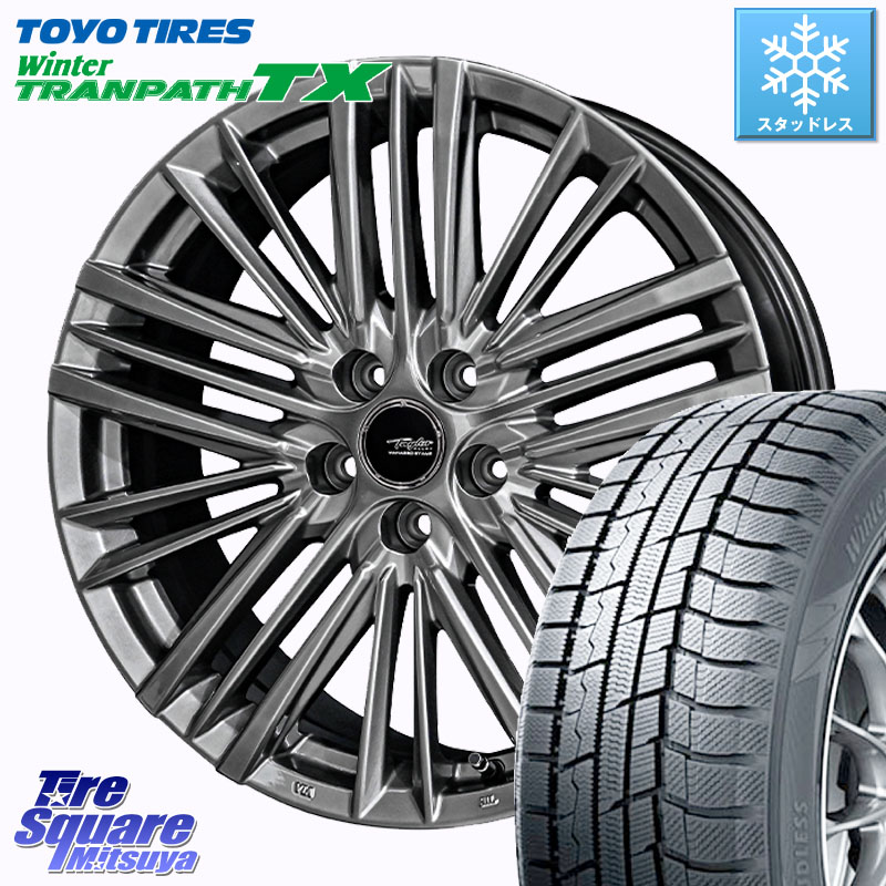 TOYO WINTERTRANPATH TX 2024~2025年製 ウィンター トランパス TX スタッドレス ミツヤ 235/60R18KYOHO TAYLOR TL-1 M14球面座ボルト専用 IS300.300h.350装着不可 18X7.5J(M14B) 40 5穴 114.3 クラウンスポーツ クラウンエステート ソルテラ bZ4X RZ レクサス｜タイヤスクエアミツヤ