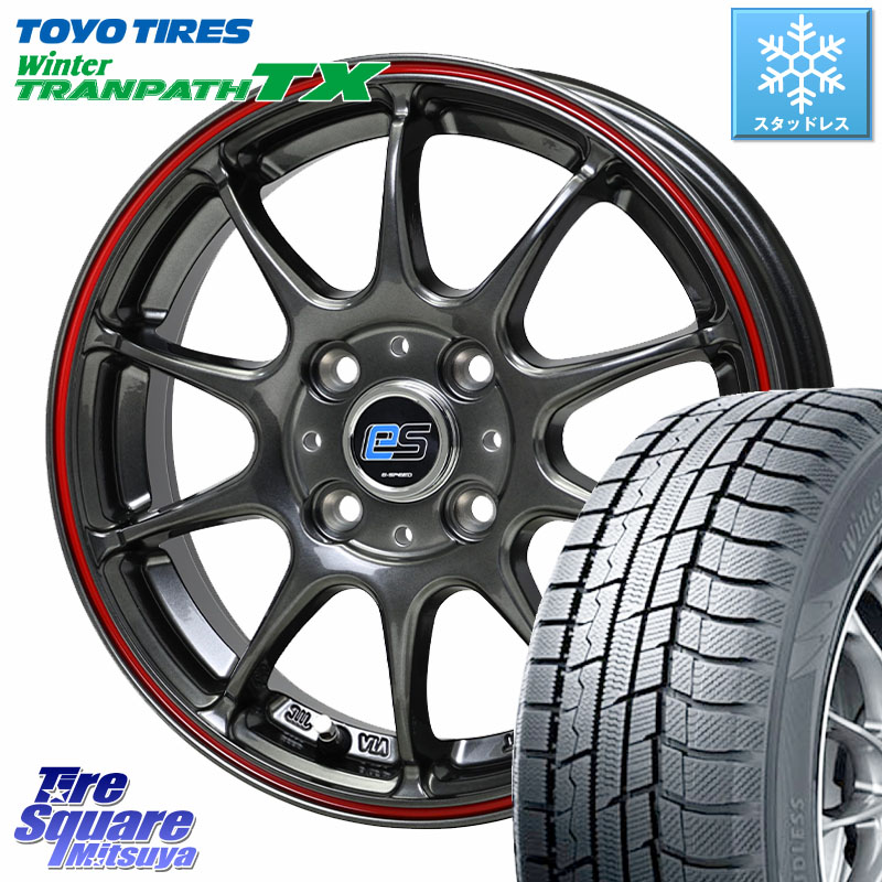TOYO WINTERTRANPATH TX 2024~2025年製 ウィンター トランパス TX スタッドレス ミツヤ 165/55R15HotStuff G・SPEED es-01 ホイール 15インチ 15X5.5J 43 4穴 100 ブーン BOON|タイヤスクエアミツヤ