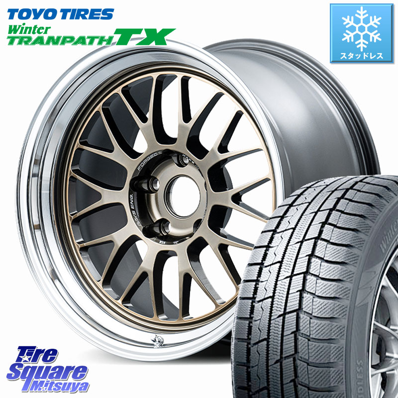 TOYO WINTERTRANPATH TX 2024~2025年製 ウィンター トランパス TX スタッドレス ミツヤ 235/60R18 RAYS 【欠品次回7月】 21A spec-SR VOLK RACING 鍛造 ホイール 18インチ 納期要確認商品 18 X 8.5J +34 5穴 114.3 アウトランダーPHEV