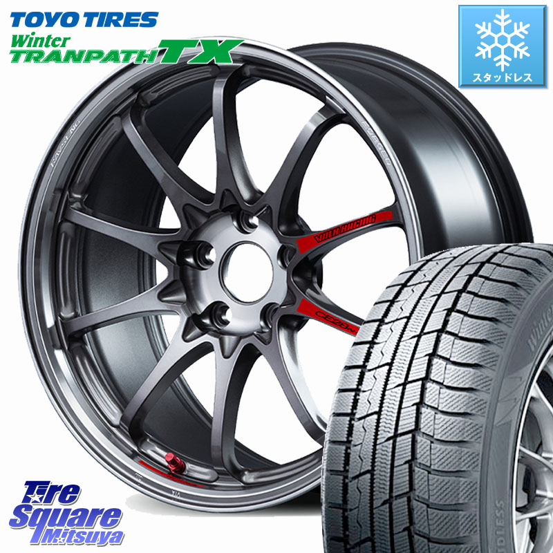 TOYO WINTERTRANPATH TX 2024~2025年製 ウィンター トランパス TX スタッドレス ミツヤ 235/60R18RAYS 【欠品次回3~4月】 CE28N-plus SL VOLK RACING 鍛造 ホイール 18インチ 18X8.5J 29 5穴 114.3 デリカD:5 D5 カスタムサイズ|タイヤスクエアミツヤ