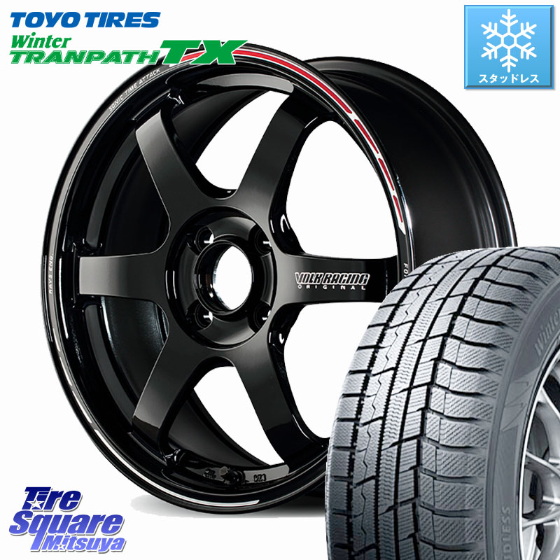 TOYO WINTERTRANPATH TX 2024~2025年製 ウィンター トランパス TX スタッドレス ミツヤ 185/65R15 RAYS 【欠品次回10~11月】 TE37 SONIC TIME ATTACK EDITION 鍛造 ホイール 15インチ 15 X 6.0J +43 4穴 100 アクアクロスオーバー FITクロスター
