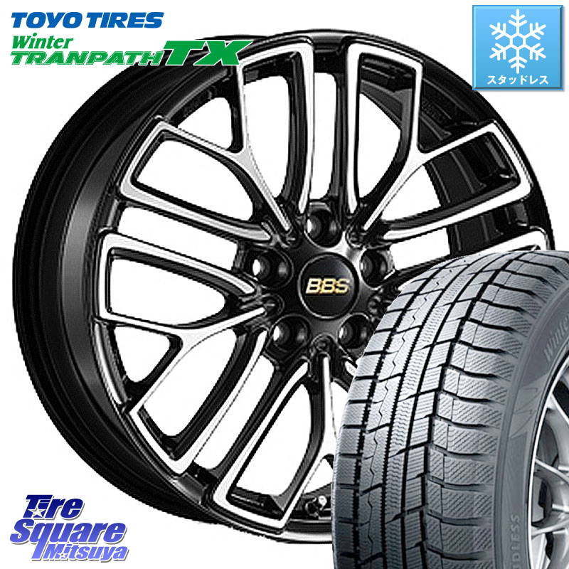TOYO WINTERTRANPATH TX 2024~2025年製 ウィンター トランパス TX スタッドレス ミツヤ 225/55R18BBS RE-X 鍛造1ピース ホイール 18インチ 18X7.5J 48 5穴 114.3 E52エルグランド ZR-V SL系フォレスター レイバック SK系フォレスター eビターラ|タイヤスクエアミツヤ