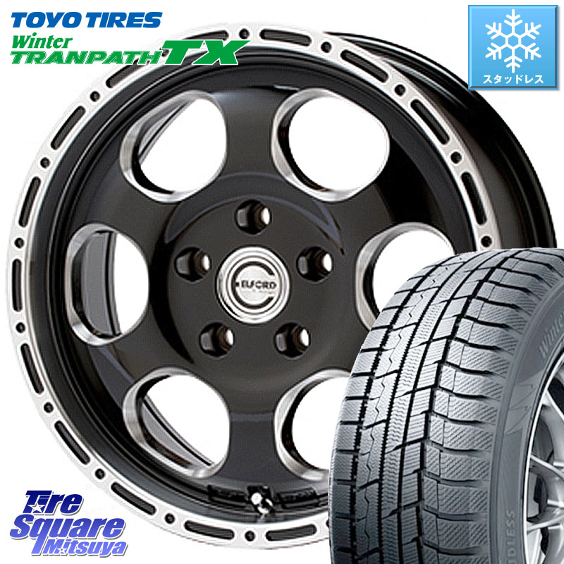 TOYO WINTERTRANPATH TX 2024~2025年製 ウィンター トランパス TX スタッドレス ミツヤ 96Q XL 205/60R16 MEIWA Blood Stock One Piece ホイール 16インチ 16 X 7.0J +45 5穴 100