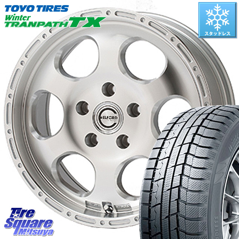 TOYO WINTERTRANPATH TX 2024~2025年製 ウィンター トランパス TX スタッドレス ミツヤ 96Q XL 205/60R16 MEIWA Blood Stock One Piece ホイール 16インチ 16 X 7.0J +35 5穴 114.3