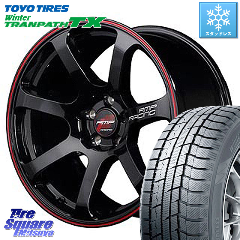 TOYO WINTERTRANPATH TX 2024~2025年製 ウィンター トランパス TX スタッドレス ミツヤ 225/50R18 MANARAY MID RMP RACING R07 R-07 アルミホイール 18 X 7.5J +50 5穴 114.3 C-HR 50系エスティマ RV系ヴェゼル RC系オデッセイ後期 MAZDA6 BN・BL系レガシィ