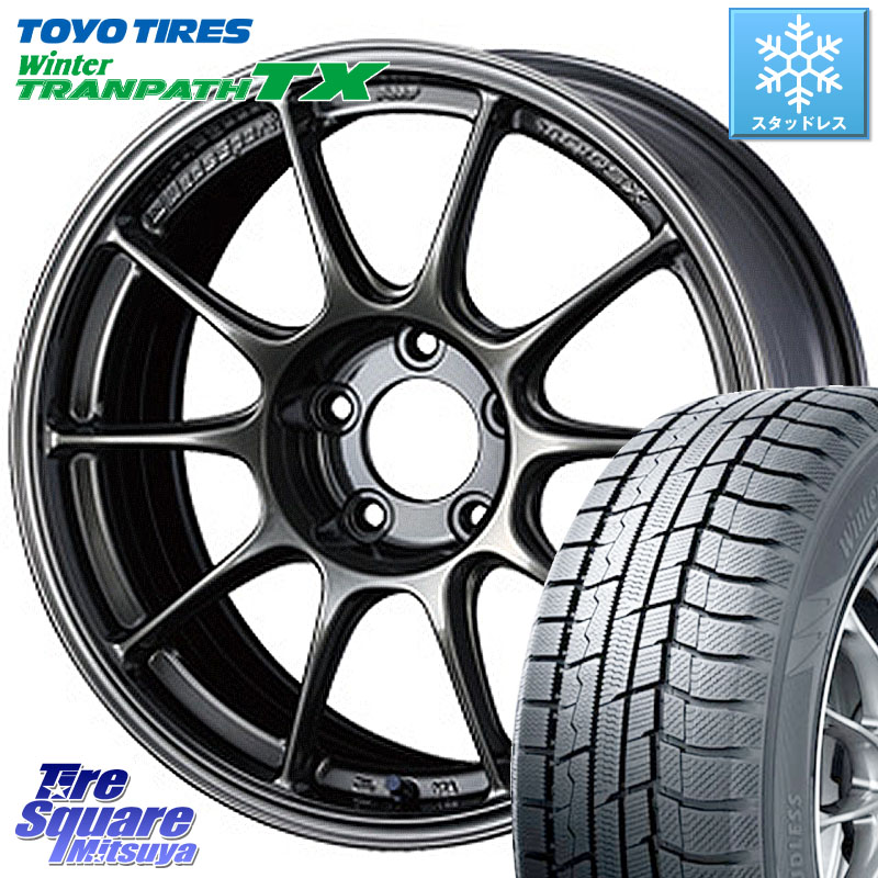 TOYO WINTERTRANPATH TX 2024~2025年製 ウィンター トランパス TX スタッドレス ミツヤ 225/55R17 WEDS 73669 TC-105X TC105X EJ ウェッズ スポーツ ホイール 17インチ 17 X 7.5J +45 5穴 114.3 MAZDA6 10系アルファード