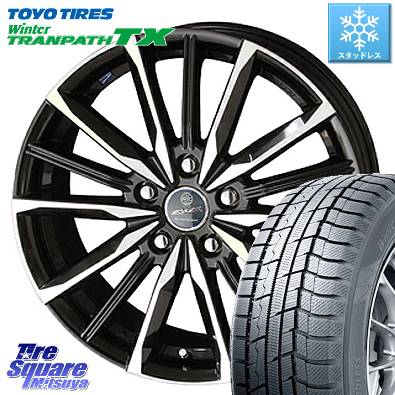 TOYO WINTERTRANPATH TX 2024~2025年製 ウィンター トランパス TX スタッドレス ミツヤ 235/65R18KYOHO SMACK スマック ヴァルキリー ホイール 18インチ 18X7.0J 48 5穴 114.3 ムラーノ 日産｜タイヤスクエアミツヤ