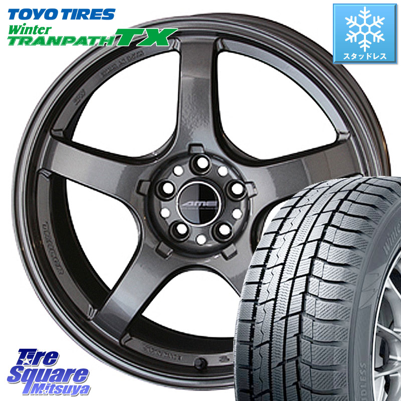 TOYO WINTERTRANPATH TX 2025年製 在庫● セール★ ウィンター トランパス 4本単位での販売 スタッドレス ミツヤ 215/50R17 KYOHO 【欠品次回5月中旬】TRACER GT-V GB ホイール 17インチ 17 X 7.5J +48 5穴 114.3 FL系シビック レヴォーグ