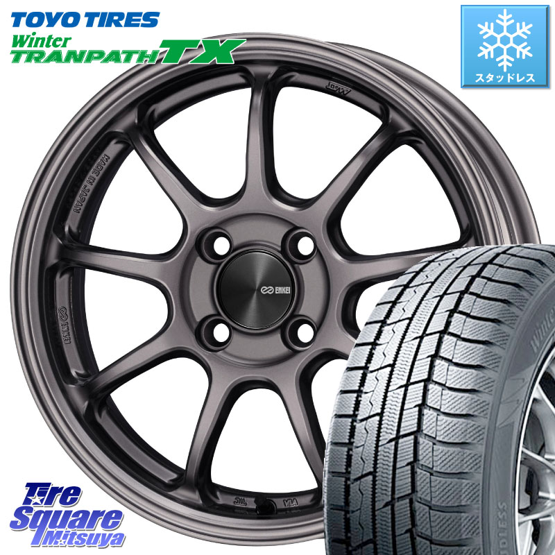 TOYO WINTERTRANPATH TX 2024~2025年製 ウィンター トランパス TX スタッドレス ミツヤ 165/55R15ENKEI PerformanceLine PF09 ホイール 15インチ 15X5.0J 45 4穴 100 N-BOX タント スペーシア サクラ R1 R2 ルークス ROOX 日産 デイズ デイズルークス 日産 デリカ ミ|タイヤスクエアミツヤ