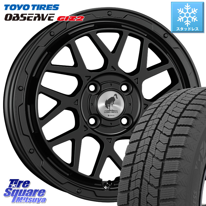 TOYO オブザーブ ギズ2 〇 2025年製 在庫●セール OBSERVE GIZ2 4本単位での販売 スタッドレス ミツヤ 205/55R16SUPER STAR LODIO DRIVE ロディオドライブ 8M MONO モノ 16インチ 16X6.0J 42 4穴 100 E13オーラ アクア｜タイヤスクエアミツヤ 96,833円