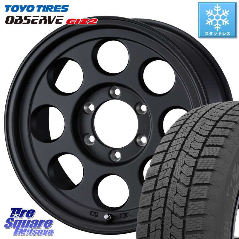 TOYO オブザーブ ギズ2 〇 OBSERVE GIZ2 スタッドレス ミツヤ 215/60R16 WEDS JIMLINE TYPE2 16インチ ジムライン 16 X 6.5J +25 6穴 139.7