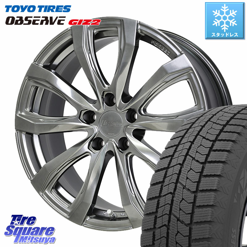 TOYO オブザーブ ギズ2 〇 OBSERVE GIZ2 スタッドレス ミツヤ 195/50R19 HotStuff シュティッヒ レグザス FORGED FS-01 平座仕様(レクサス・トヨタ専用) 鍛造ホイール 19インチ 19 X 7.0J +40 5穴 114.3 60系プリウス 128,360円