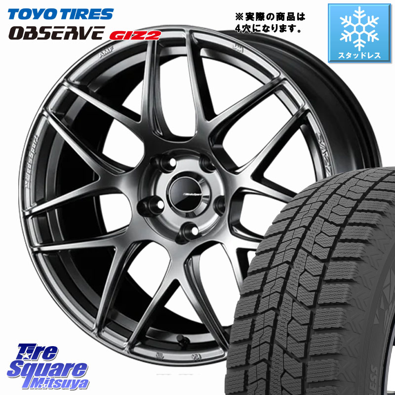 TOYO オブザーブ ギズ2 〇 2025年製 在庫● OBSERVE GIZ2 4本単位での販売 スタッドレス ミツヤ 195/60R16WEDS WedsSport SA-27R SA27R ウェッズ スポーツ ホイール 16インチ 16X6.5J 50 4穴 100 E13ノートクロスオーバー｜タイヤスクエアミツヤ 87,879円