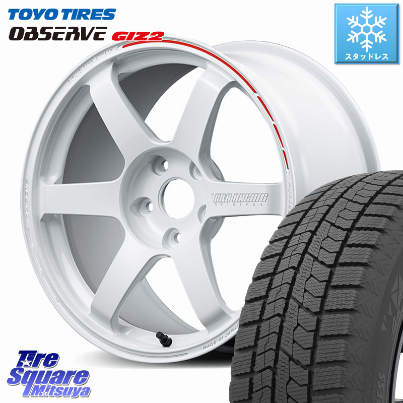 TOYO オブザーブ ギズ2 〇 2025年製 在庫●セール OBSERVE GIZ2 4本単位での販売 スタッドレス ミツヤ 225/45R17 RAYS 【欠品次回10~11月】 TE37 SAGA S-plus TIME ATTACK EDITION VOLK RACING 鍛造 ホイール 17インチ 17 X 7.5J +45 5穴 114.3 GRヤリスRSノーマルキャ 171,605円
