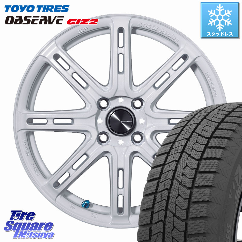 TOYO オブザーブ ギズ2 〇 2025年製 在庫● OBSERVE GIZ2 4本単位での販売 スタッドレス ミツヤ 205/65R16 KOSEI SENEKA RP08 ホイール 16インチ 16 X 6.5J +45 4穴 100