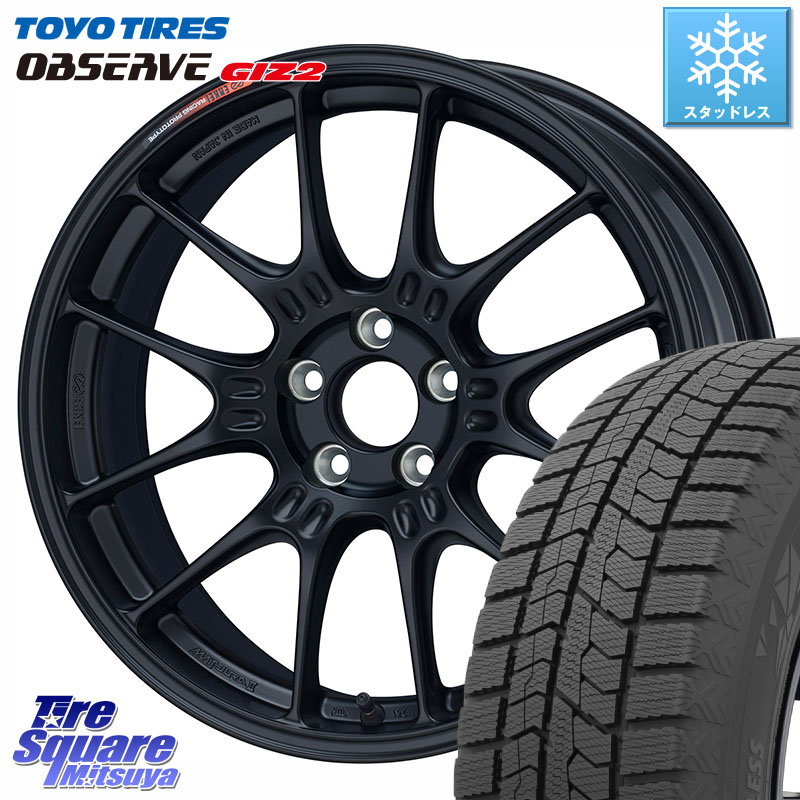 TOYO オブザーブ ギズ2 〇 OBSERVE GIZ2 スタッドレス ミツヤ 205/50R17 ENKEI Racing GTC02 For GR86 / BRZ Cup ホイール 17インチ 17 X 7.5J +44 5穴 100 210系カローラスポーツ 50系プリウス 105,067円