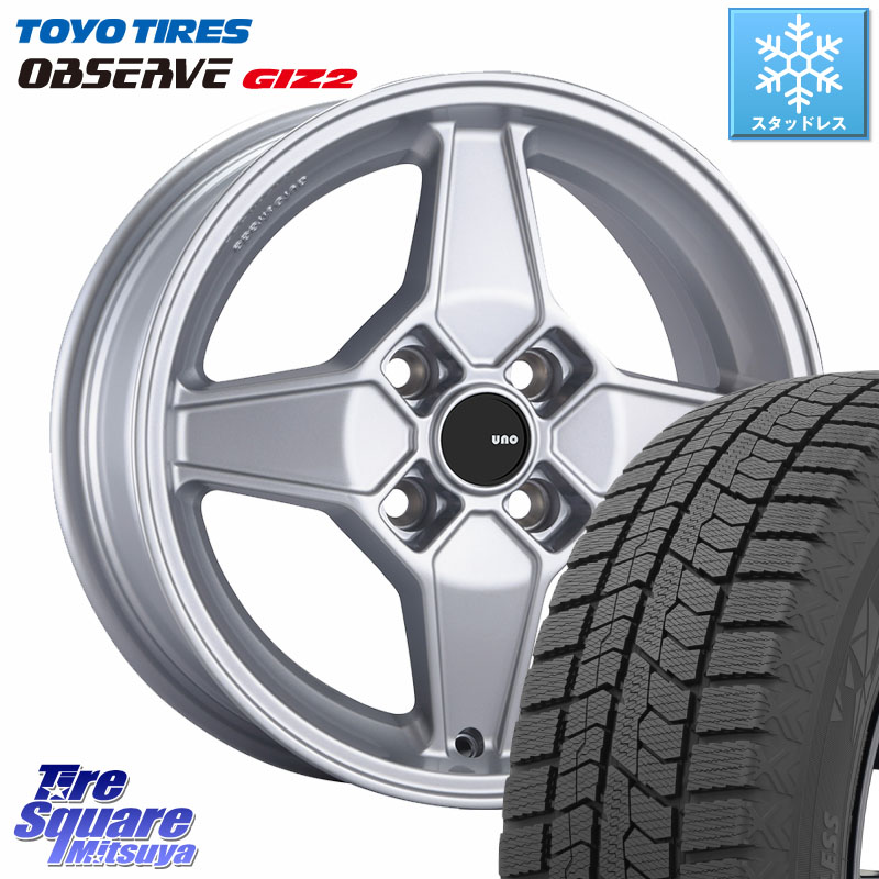 TOYO オブザーブ ギズ2 〇 OBSERVE GIZ2 スタッドレス ミツヤ 175/65R14 阿部商会 AUTOSTRADA UNO ホイール 14インチ 14 X 6.0J(FIAT 500) +33 4穴 98 フィアット FIAT 500 500C 500S 72,347円