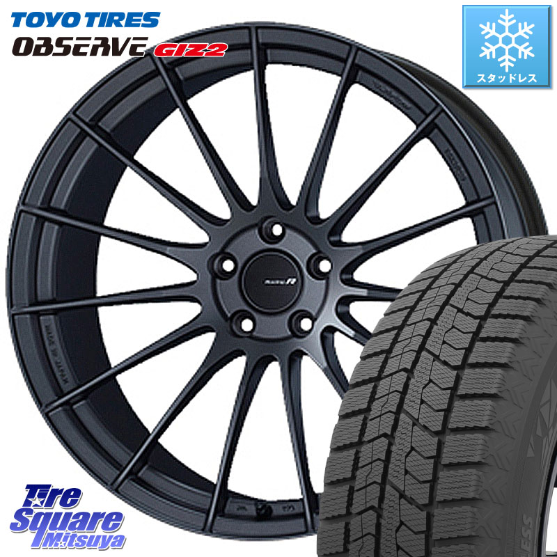 TOYO オブザーブ ギズ2 〇 OBSERVE GIZ2 スタッドレス ミツヤ 225/45R18ENKEI エンケイ Racing Revolution RS05RR ホイール 18X8.5J(BMW F30 F31) 35 5穴 120 BMW 3シリーズ F30 F31｜タイヤスクエアミツヤ