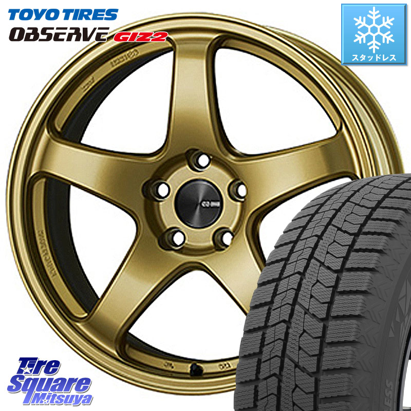 TOYO オブザーブ ギズ2 〇 OBSERVE GIZ2 スタッドレス ミツヤ 245/50R18 ENKEI エンケイ PerformanceLine PF05 18インチ 18 X 8.0J +45 5穴 114.3 117,975円