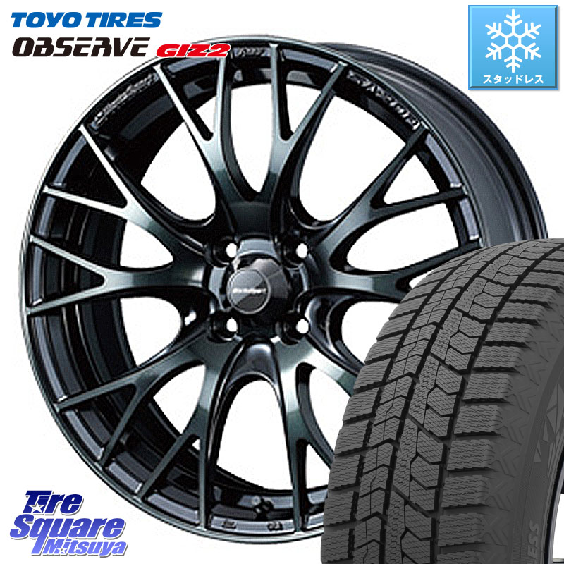 TOYO オブザーブ ギズ2 〇 2025年製 在庫● OBSERVE GIZ2 4本単位での販売 スタッドレス ミツヤ 175/65R15WEDS WedsSport SA-20R SA20R ウェッズ スポーツ ホイール 15インチ 15X6.0J 38 4穴 100 130系ヴィッツ キューブ CUBE 日産 アクア｜タイヤスクエアミツヤ