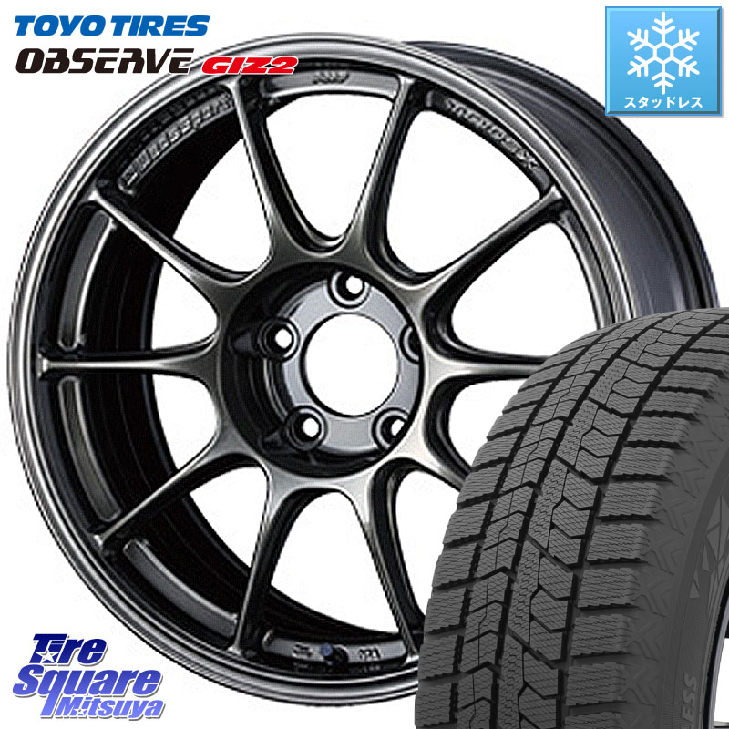 TOYO オブザーブ ギズ2 〇 2025年製 在庫●セール OBSERVE GIZ2 4本単位での販売 スタッドレス ミツヤ 225/45R17 WEDS 73520 TC105X EJ ウェッズ スポーツ ホイール 17インチ 17 X 8.0J +42 5穴 114.3 GRヤリスRSノーマルキャリパー 127,565円