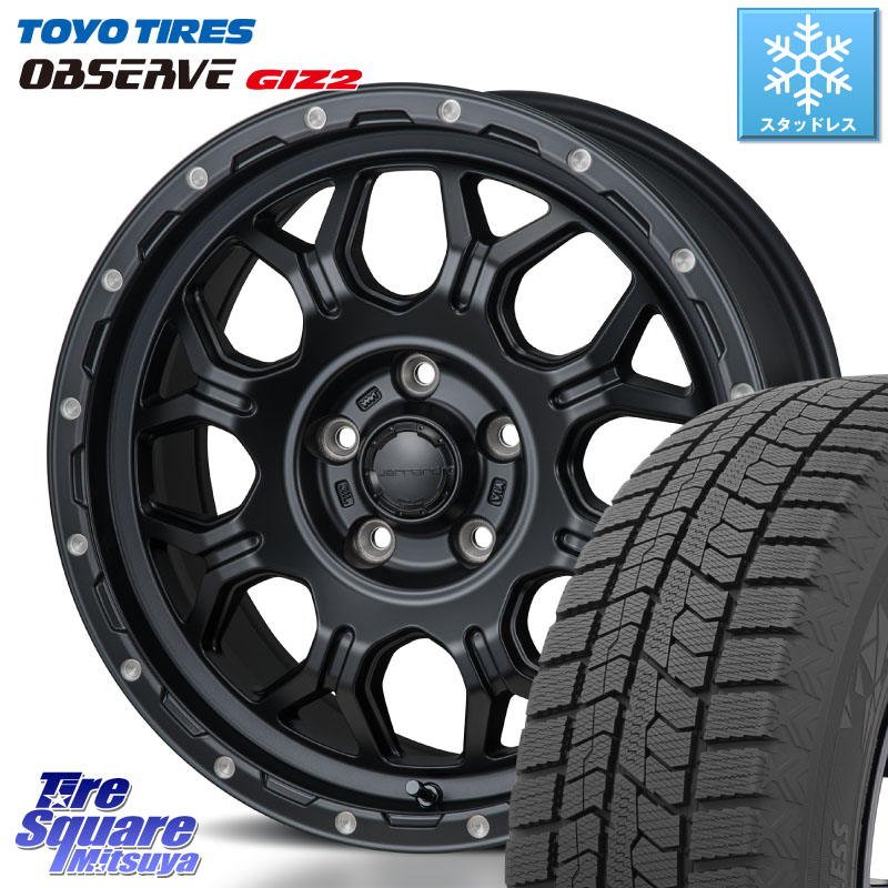 TOYO オブザーブ ギズ2 〇 OBSERVE GIZ2 スタッドレス ミツヤ 215/50R17MONZA HI-BLOCK JERRARD ホイール 17インチ 17X7.5J 41 5穴 114.3 ZE1リーフ プリウスアルファ インサイト|タイヤスクエアミツヤ