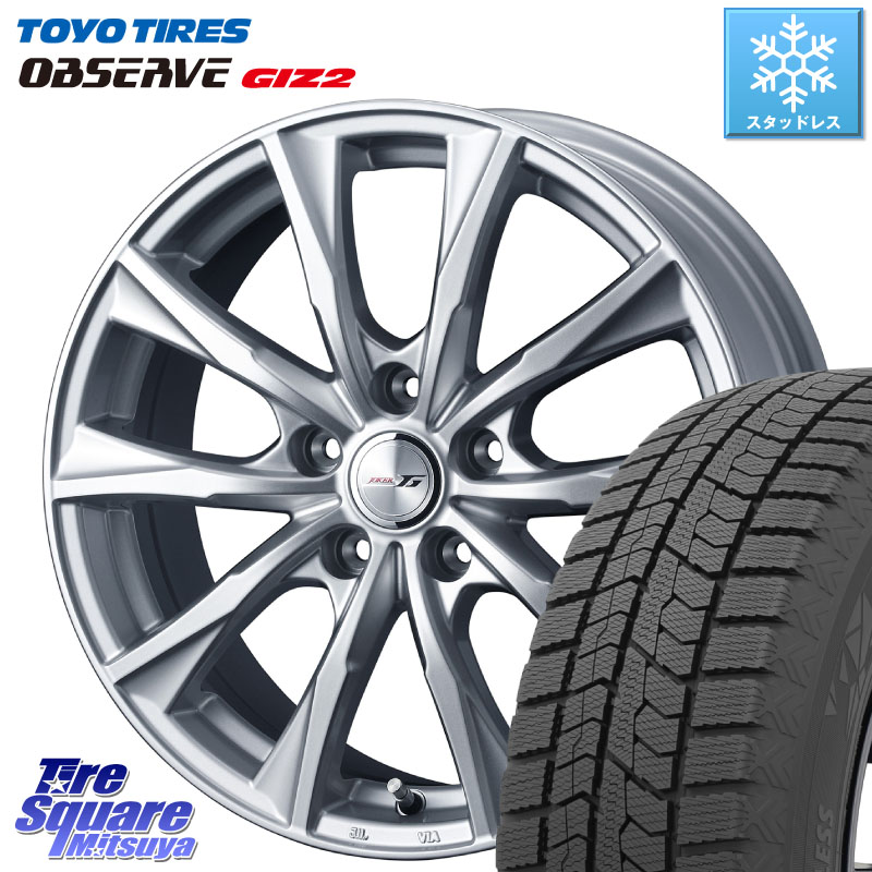 TOYO オブザーブ ギズ2 〇 2025年製 在庫● OBSERVE GIZ2 4本単位での販売 スタッドレス ミツヤ 195/65R15WEDS JOKER GLIDE 平座仕様 在庫● (トヨタ車専用) ホイール 15インチ 15X6.0J 50 5穴 114.3 ヴォクシー VOXY ノア NOAH アルテッツア｜タイヤスクエアミツヤ