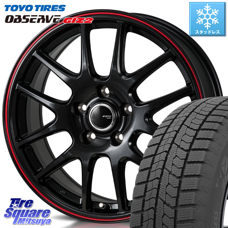 TOYO オブザーブ ギズ2 〇 2025年製 在庫●セール OBSERVE GIZ2 4本単位での販売 スタッドレス ミツヤ 205/55R16MONZA JP STYLE Jefa ジェファ 16インチ 16X6.5J 53 5穴 114.3 アクセラ MAZDA|タイヤスクエアミツヤ