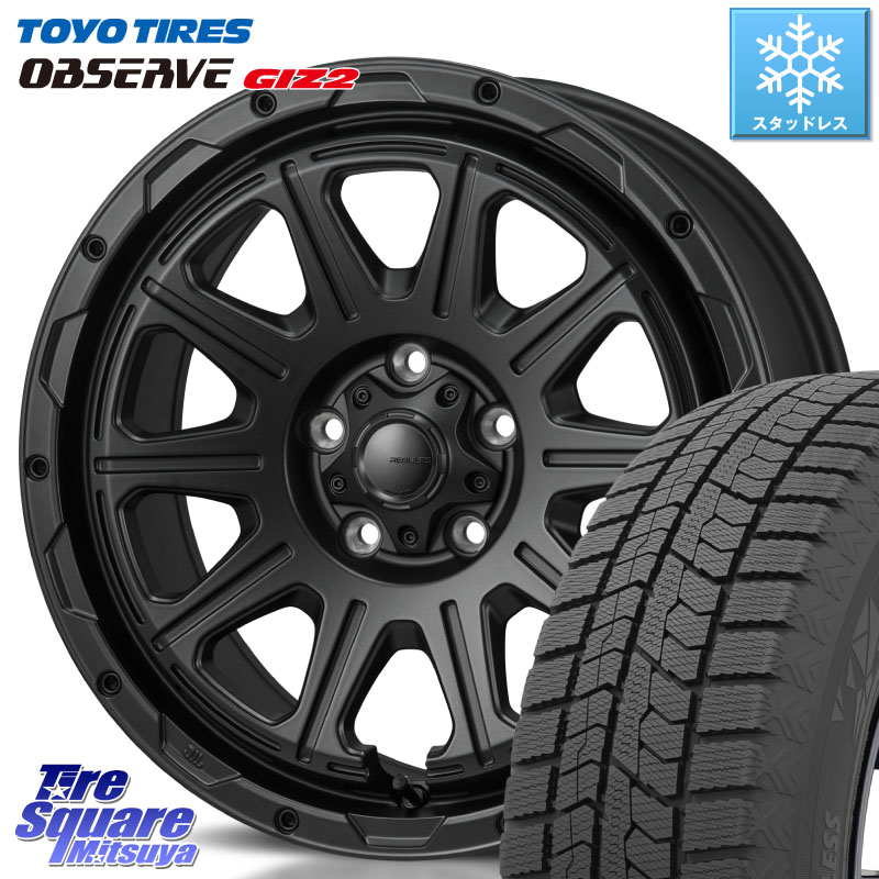 TOYO オブザーブ ギズ2 〇 2025年製 在庫● OBSERVE GIZ2 4本単位での販売 スタッドレス ミツヤ 205/65R16 MONZA HI-BLOCK REGULES BK モンツァ ハイブロック レグルス 16インチ 16 X 7.0J +41 5穴 114.3 10系アルファード 70系カムリ