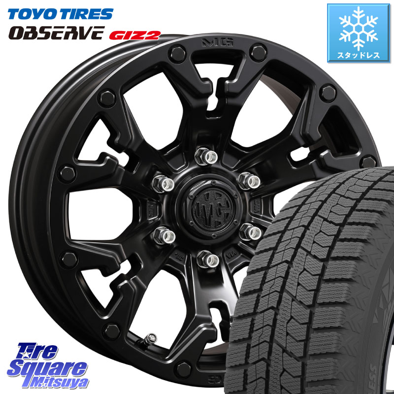 TOYO オブザーブ ギズ2 〇 2025年製 在庫● OBSERVE GIZ2 4本単位での販売 スタッドレス ミツヤ 205/65R16 CRIMSON クリムソン GOLEM ゴーレム 16インチ ◇参考画像 16 X 7.0J +35 5穴 114.3