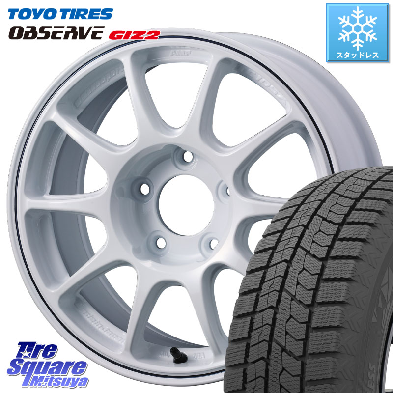 TOYO オブザーブ ギズ2 〇 2025年製 在庫● OBSERVE GIZ2 4本単位での販売 スタッドレス ミツヤ 195/65R15WEDS WedsSport TC-105X TC105X グラベル ウェッズ スポーツ ホイール GRAVEL 15インチ 15X6.5J 35 5穴 100 カローラスポーツ｜タイヤスクエアミツヤ