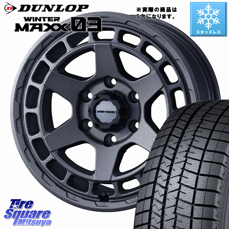 DUNLOP ウィンターマックス03 WM03 ダンロップ スタッドレス ミツヤ 215/65R16 WEDS MUDVANCE X TYPE S ホイール 16インチ マッドヴァンス 16 X 7.0J +35 5穴 114.3 30系ヴェルファイア 20系アルファード