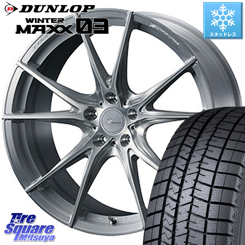 DUNLOP ウィンターマックス03 WM03 ダンロップ スタッドレス ミツヤ 235/40R19 WEDS 【欠品次回05月下旬】 F ZERO FZ-2 FZ2 鍛造 FORGED ホイール19インチ エフゼロ 19 X 8.0J +48 5穴 114.3 ヤリスクロス CY2アコード 70系カムリ 225,720円