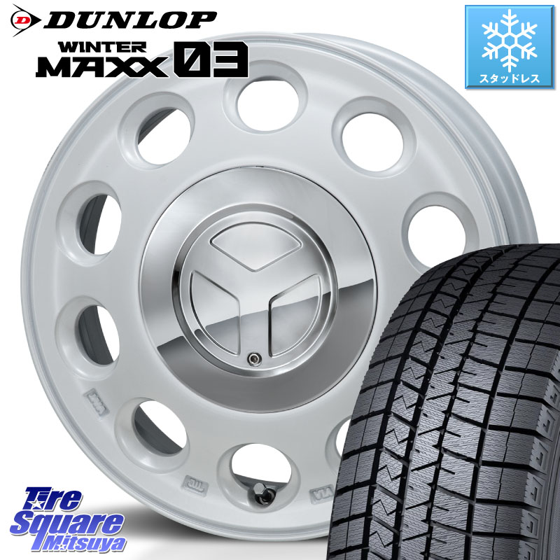 DUNLOP ウィンターマックス03 WM03 ダンロップ スタッドレス ミツヤ 165/55R15 MONZA PIEDINO ピエディーノ 15インチ 15 X 4.5J +45 4穴 100 N-BOX デリカミニ2WD タント スペーシア サクラ