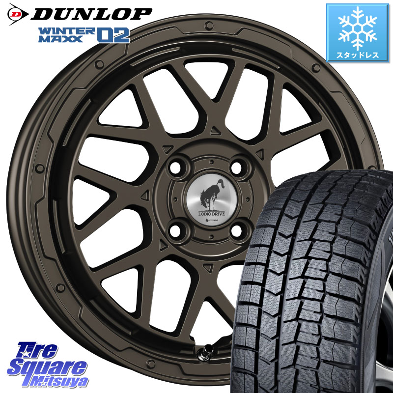 DUNLOP ウィンターマックス02 WM02 ダンロップ スタッドレス ミツヤ 205/65R16 SUPER STAR LODIO DRIVE ロディオドライブ 8M MONO モノ 16インチ 16 X 6.0J +42 4穴 100 104,258円