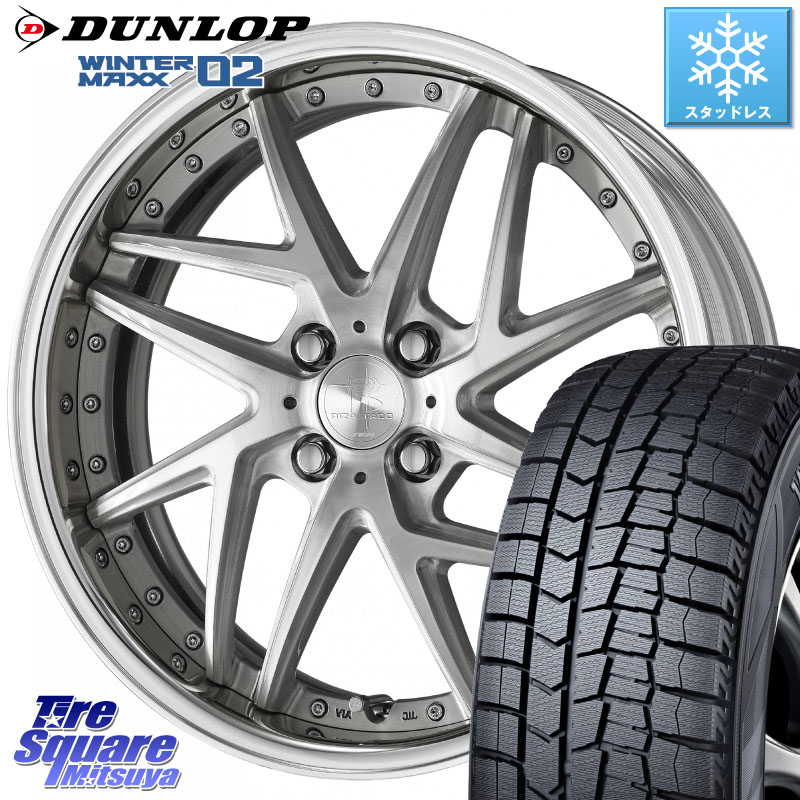 DUNLOP ウィンターマックス02 WM02 ダンロップ スタッドレス ミツヤ 205/65R16WORK RIZALTADO MESH2 A Disk 16インチ 2ピース 16X6.0J 40 4穴 100 ロッキー ガソリン車 4穴 ライズ ガソリン車 4穴｜タイヤスクエアミツヤ