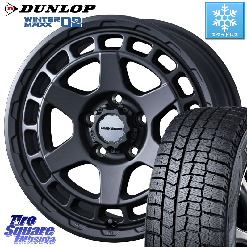 DUNLOP ウィンターマックス02 WM02 CUV ダンロップ スタッドレス ミツヤ 225/55R17 WEDS 【欠品次回04月中旬】 MUDVANCE X TYPE S ホイール 17インチ マッドヴァンス 17 X 7.0J +38 5穴 114.3 10系アルファード