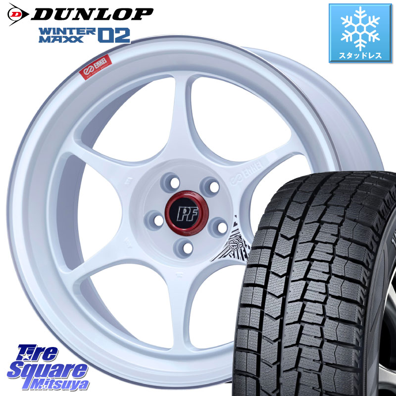 DUNLOP ウィンターマックス02 WM02 XL CUV ダンロップ スタッドレス ミツヤ 225/55R17ENKEI エンケイ PerformanceLine PF06 ホイール 17インチ 17X7.5J 38 5穴 114.3 スカイラインセダン 日産 シーマ 日産|タイヤスクエアミツヤ