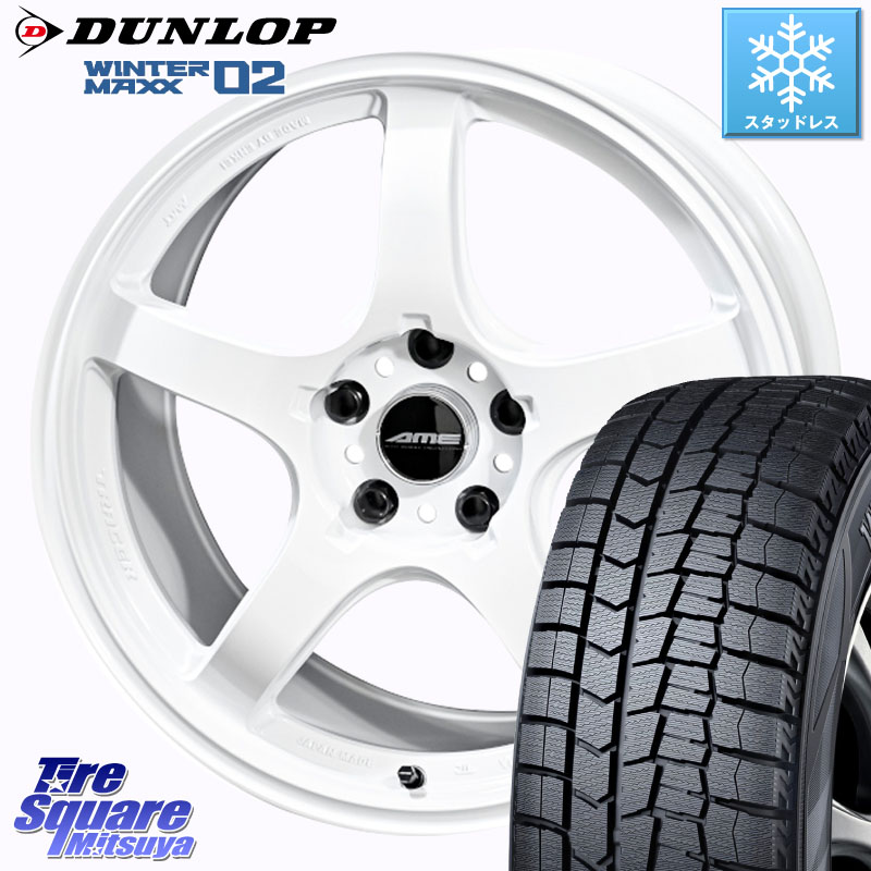 DUNLOP ウィンターマックス02 WM02 CUV ダンロップ スタッドレス ミツヤ 215/60R17KYOHO TRACER GT-V ホイール 17インチ 17X7.5J 48 5穴 114.3 C-HR E52エルグランド ZR-V RV系ヴェゼル RC系オデッセイ後期 CX-30 MX-30 エスティマ｜タイヤスクエアミツヤ