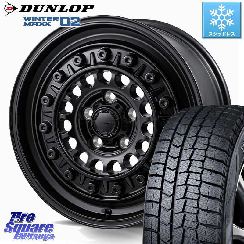 DUNLOP ウィンターマックス02 WM02 CUV ダンロップ スタッドレス ミツヤ 215/60R17MONZA HI-BLOCK TARMOR ホイール 17インチ 17X7.5J 41 5穴 114.3 カローラクロス 20系アルファード ヴェルファイア UX レクサス|タイヤスクエアミツヤ