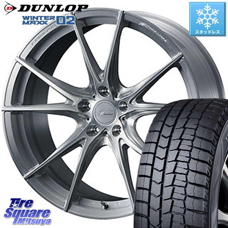 DUNLOP ウィンターマックス02 WM02 ダンロップ スタッドレス ミツヤ 235/50R18WEDS F ZERO FZ-2 FZ2 鍛造 FORGED ホイール18インチ エフゼロ 18X7.5J 38 5穴 114.3 30系アルファード/ヴェルファイア 20系アルファード ヴェルファイアハイブリッド ヴェルファイア アル|タイヤスクエアミツヤ