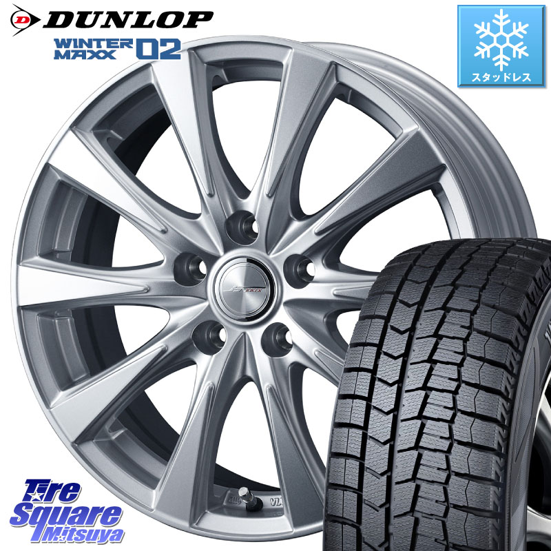 DUNLOP ウィンターマックス02 WM02 ダンロップ スタッドレス ミツヤ 175/60R16 WEDS ジョーカースピリッツ ホイール 16 X 6.0J +40 5穴 100