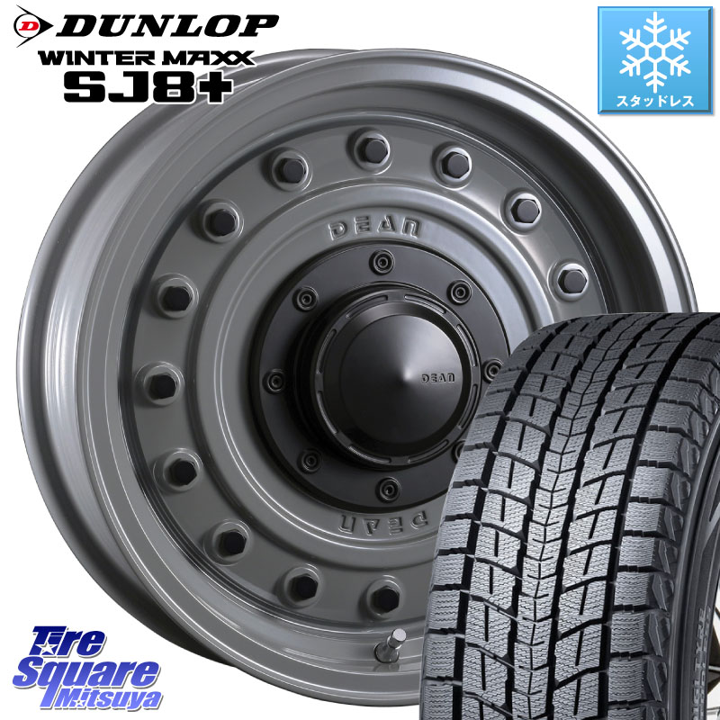 DUNLOP WINTERMAXX SJ8+ ウィンターマックス SJ8プラス スタッドレス ミツヤ 225/70R16 CRIMSON ディーン コロラド 16インチ 16 X 5.5J +20 5穴 139.7 ジムニー専用(要リフトアップ・オーバーフェンダー等)