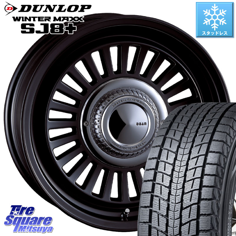 DUNLOP WINTERMAXX SJ8+ ウィンターマックス SJ8プラス スタッドレス ミツヤ 275/65R17CRIMSON DEAN California カリフォルニア 17X7.5J 20 6穴 139.7 トライトンGSR ランドクルーザー プラド カスタムサイズ|タイヤスクエアミツヤ