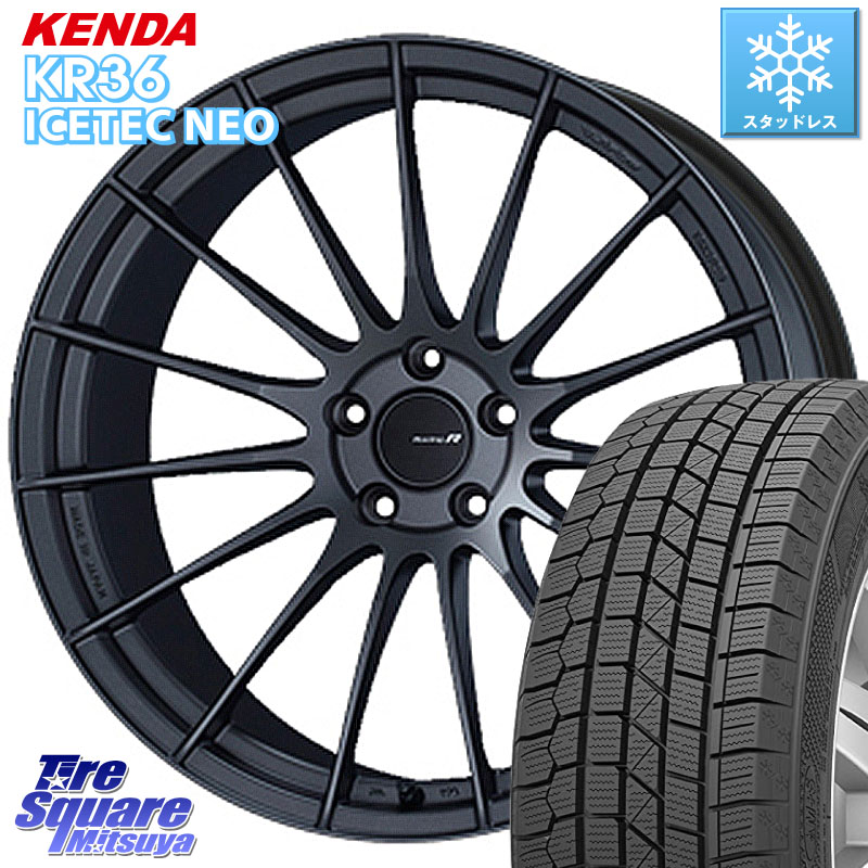 KENDA KR36 ICETEC NEO 2025年製 アイステックネオ ケンダ スタッドレス ミツヤ 225/45R18 ENKEI エンケイ Racing Revolution RS05RR ホイール 18 X 8.5J +35 5穴 114.3 114,345円