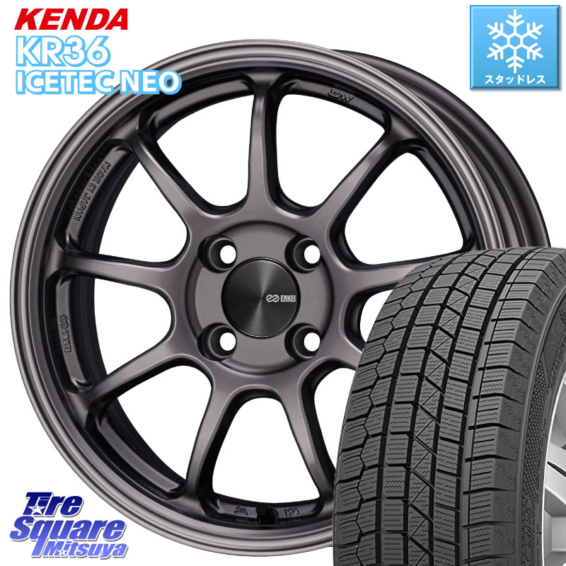 KENDA KR36 ICETEC NEO 2025年製 アイステックネオ ケンダ スタッドレス ミツヤ 215/70R16 ENKEI PerformanceLine PF09 ホイール 4本 16インチ 16 X 6.5J +38 4穴 100 82,495円