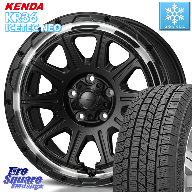 KENDA KR36 ICETEC NEO 2025年製 アイステックネオ ケンダ スタッドレス ミツヤ 225/50R17 MONZA HI-BLOCK REGULES 17インチ 17 X 7.5J +41 5穴 114.3