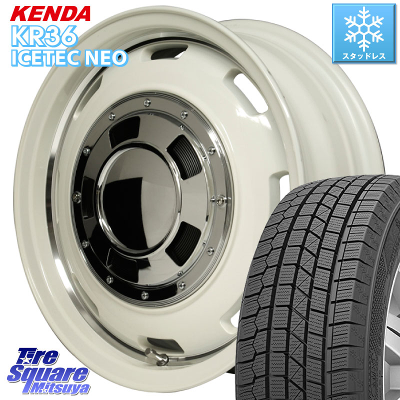 KENDA KR36 ICETEC NEO 2025年製 アイステックネオ ケンダ スタッドレス ミツヤ 215/70R16 MANARAY MID Garcia CISCO ガルシア シスコ 16インチ 16 X 5.5J +20 5穴 139.7 ジムニー専用(要オーバーフェンダー等)
