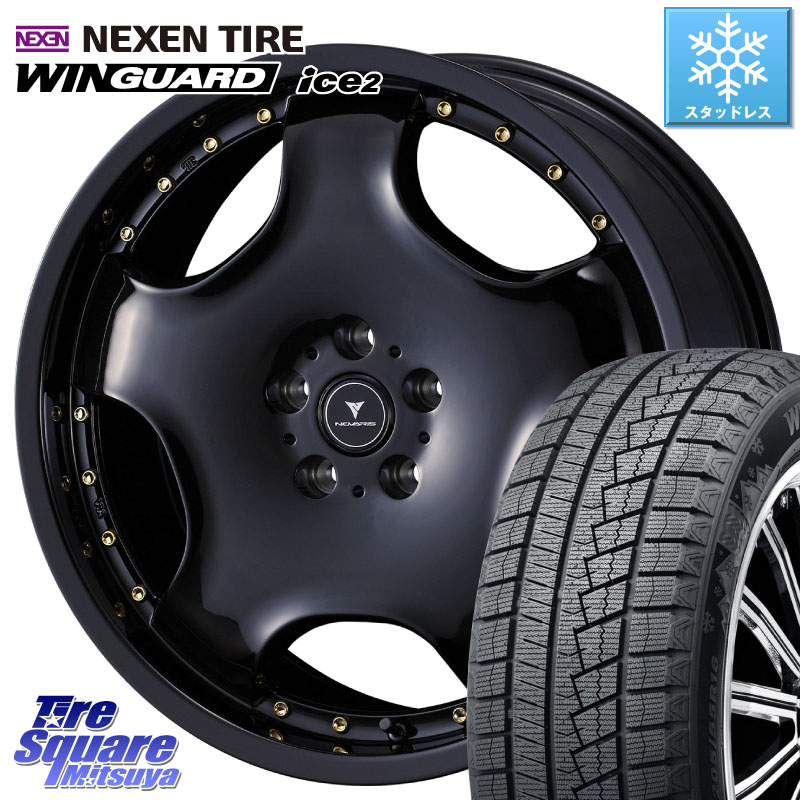 NEXEN WINGUARD ice2 2025年製 スタッドレス ミツヤ ネクセン ウィンガードアイス2 225/45R18WEDS NOVARIS ASSETE D1 特価● ホイール 18インチ ノヴァリス アセット 18X7.0J 40 5穴 114.3 90系ノア/ヴォクシー RP6～8ステップワゴン ZE1リーフ プリウスアルファ ジュ｜タイヤスクエアミツヤ